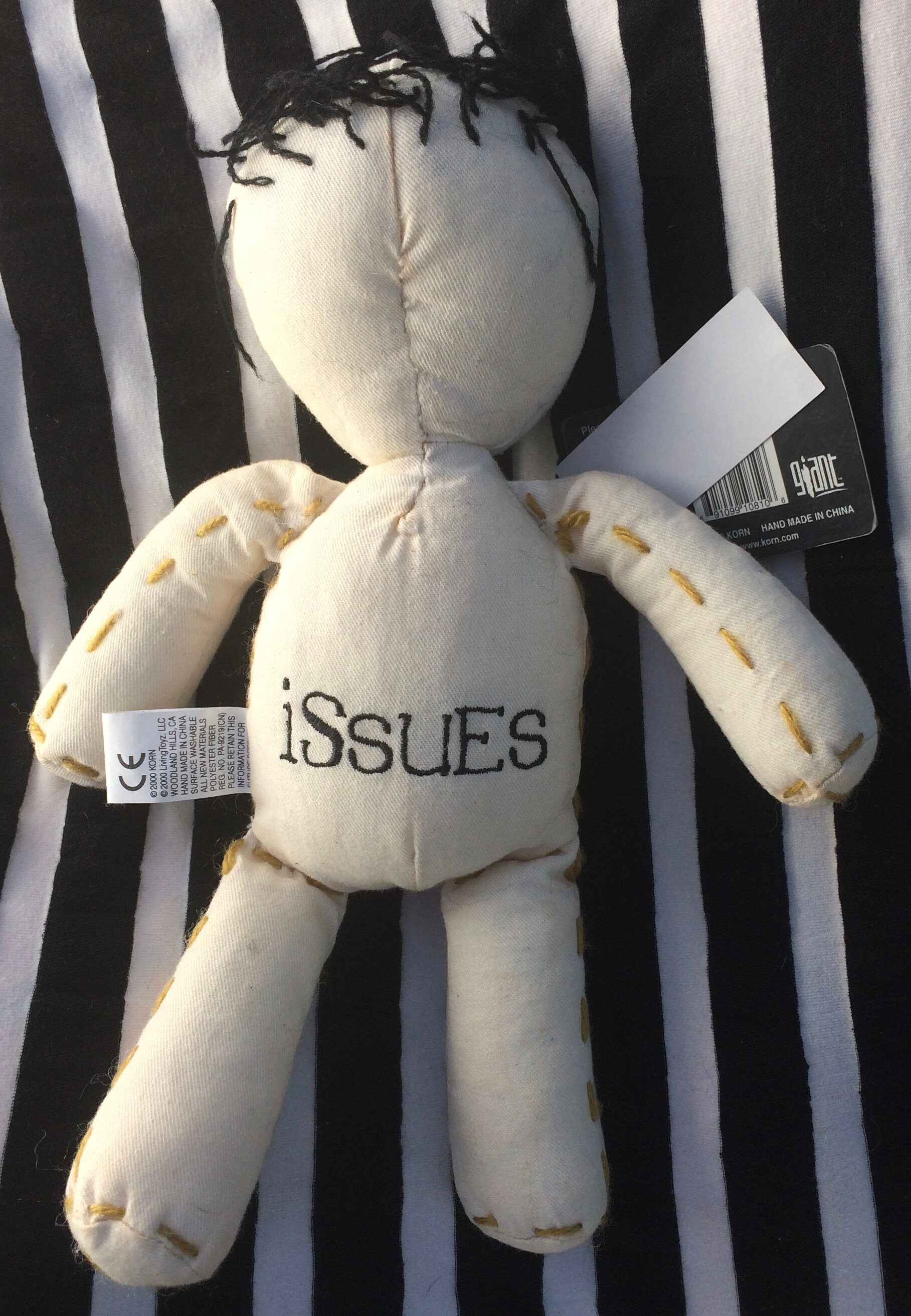 Korn Rag Doll Issues Limited Edition 2000 Vintage Nos New Old Stock Nwt ...