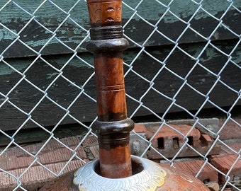 Molinillo de café árabe Mahbash madera con herramientas vintage