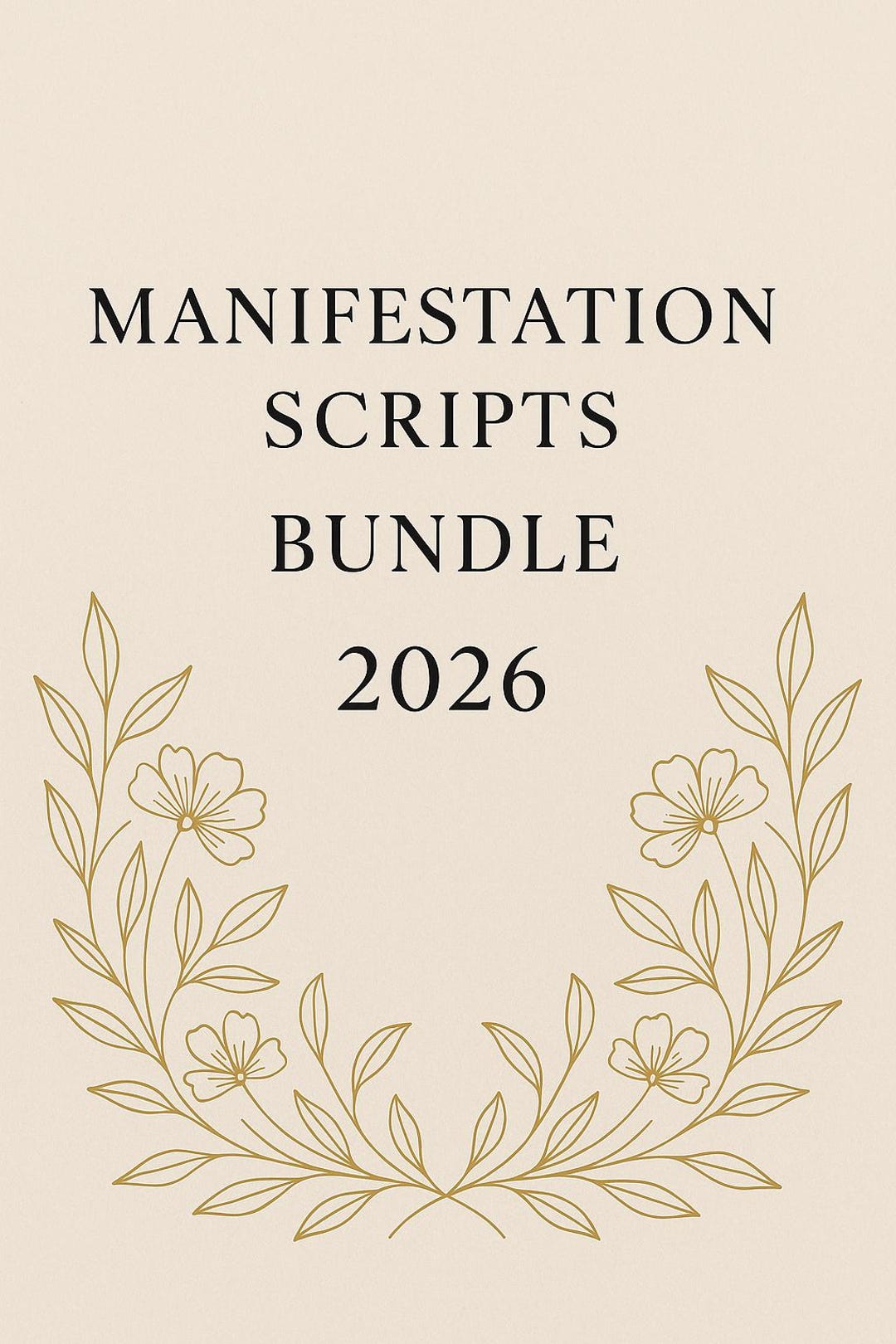 Manifestation Scripts Bundle 2025-2026 | Law of Attraction Journal (PDF ...