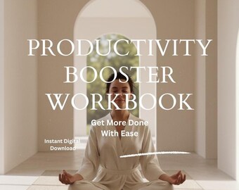 Focused Productivity Reset Workbook for Women