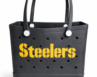 Steelers EVA Tote Bogg Bag