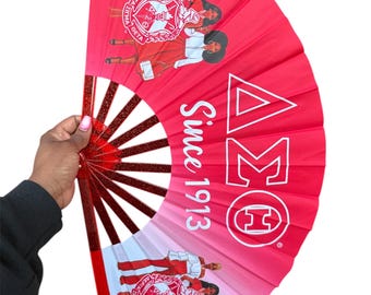 Delta Sigma Theta Folding Fan