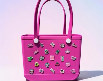 AKA EVA Tote and  Beach Bag - comes with 30 charms