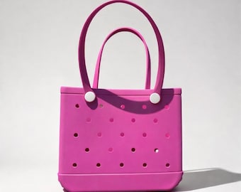 Pink EVA Tote Beach Bag