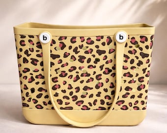 Leopard Print Tote Bogg Bag