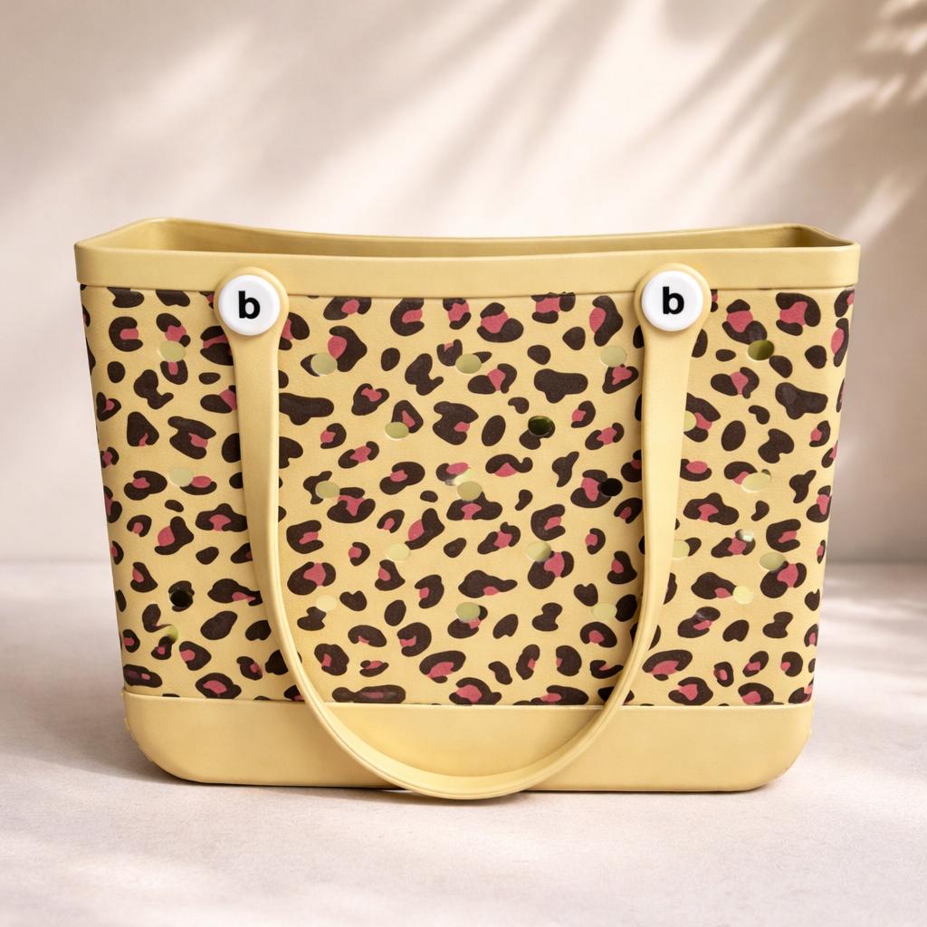 Bogg BRRR E Mezzo Inserti Termici Per Borsa Bogg Originale X-Large - Isolato, Con Tasca E Tracolla - Fantasia Leopardo, Mantiene Bevande E Snack Freschi - 3