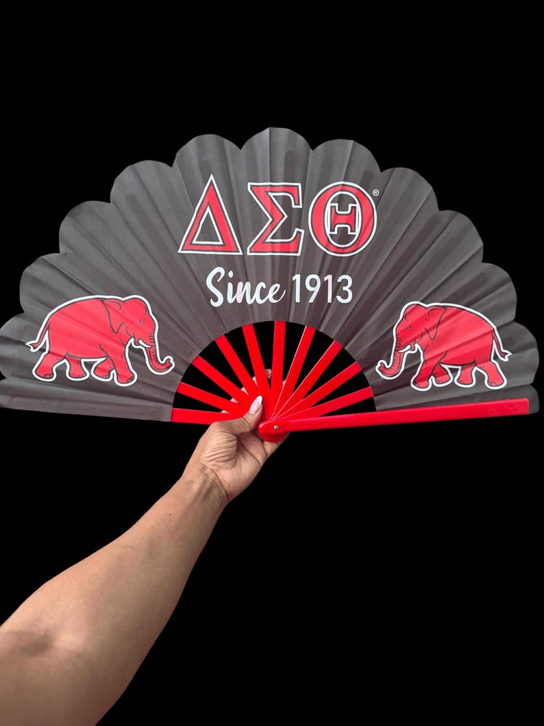 Delta Sigma Theta Clack Fan: Since 1913 Greek Sorority Fan