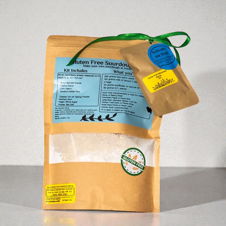gluten free sourdough mix with starter