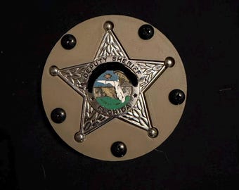 3D-geprinte tactische badgehouder | Sheriff, politie | STERRENBADGE