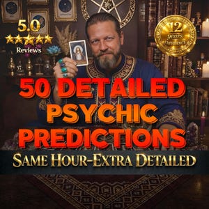 50 Detailed Psychic Predictions Same Hour Accurate Future Insight Love Career Wealth Brutal Truth