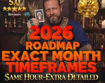 2026 Psychic Predictions Tarot Reading - Love & Career Timeframes