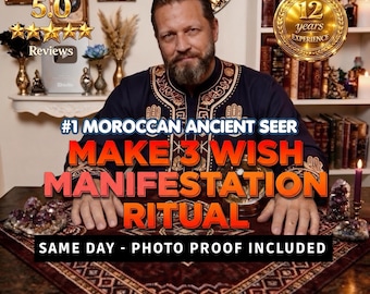Powerful 3 Wishes Spell Same Day Manifestation Ritual Money Love Luck Psychic Reading Abundance