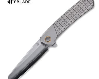 NMB - First Run Serial 043 - 2506 Echo Grid, Titanium, SLD-Magic Sheepsfoot.