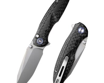 Remette Cool Whale - Black G10, Sandblasted 14C28N, Button Liner Lock. RTCL-GN1
