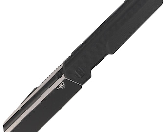Bestech Tardis - Black G10 Handle, Black PVD+ Satin D2 Blade, Liner Lock. BG54A