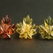 Brown Maple Leaf Ring. Autumn Leaf Ring. Fall Leaves Filigree Ring ...