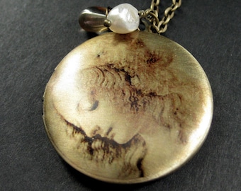 Collier Chaine Torsadée Argentée Signé Wordington – Bijou Vintage Long, Occasion, Référence 4913