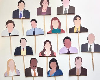 The Office Inspired Cupcake Toppers