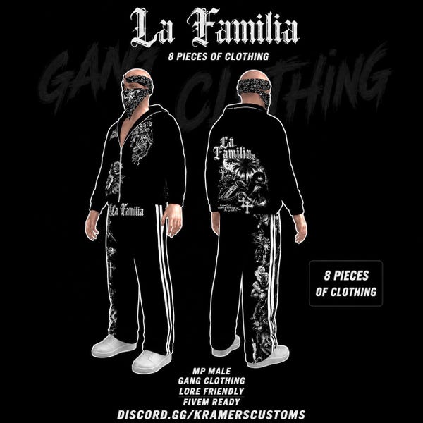 Fivem Custom Gang Clothing Packs - Etsy UK
