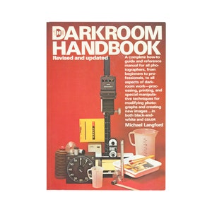 The Darkroom Handbook by Michael Langford / vintage darkroom photography book