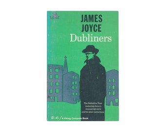 Dubliners by James Joyce / vintage Viking Press paperback book