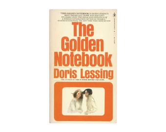 The Golden Notebook by Doris Lessing / vintage Bantam paperback book