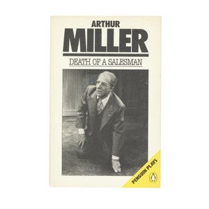 Death of a Salesman by Arthur Miller / vintage Penguin paperback book