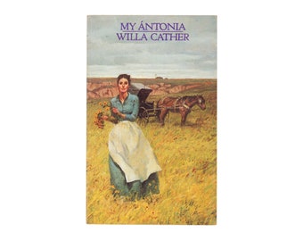 My Ántonia by Willa Cather / vintage paperback book