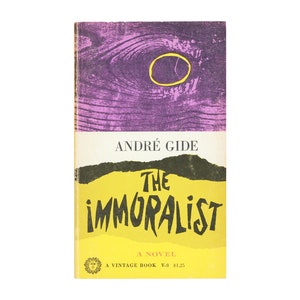 L'immoraliste d'André Gide / livre de poche vintage