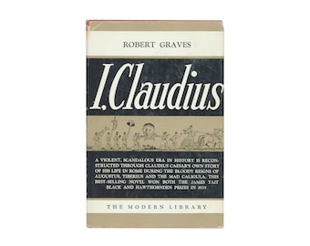 I, Claudius by Robert Graves / vintage Modern Library hardcover book