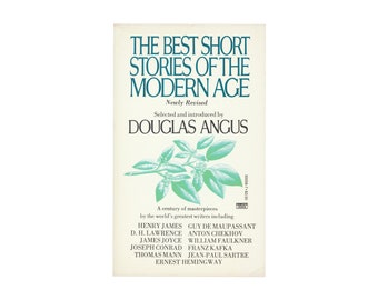 The Best Short Stories of the Modern Age / vintage Fawcett paperback book