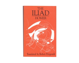 The Iliad by Homer / vintage Anchor paperback book