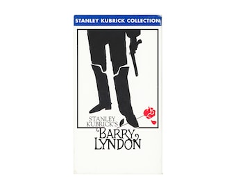 vintage Barry Lyndon VHS video tape / Stanley Kubrick Collection movie