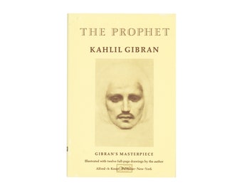 The Prophet by Kahlil Gibran / vintage Knopf hardcover book