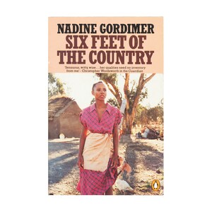 Six Feet of the Country by Nadine Gordimer / vintage Penguin paperback book