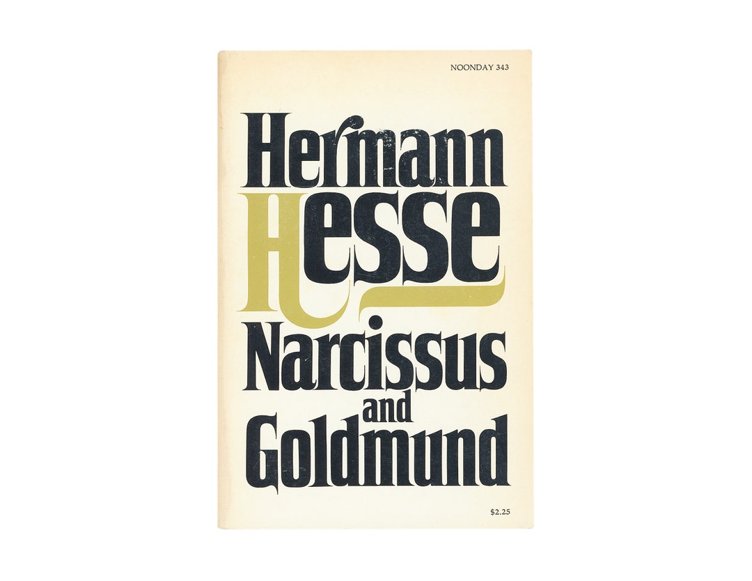 Hermann Hesse Narcissus And Goldmund www.etsy.com
