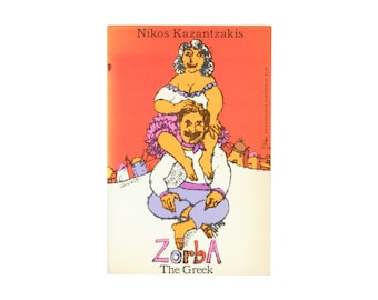 Zorba the Greek by Nikos Kazantzakis / vintage Simon & Schuster paperback book