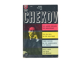 Nine Plays of Chekov / vintage paperback book