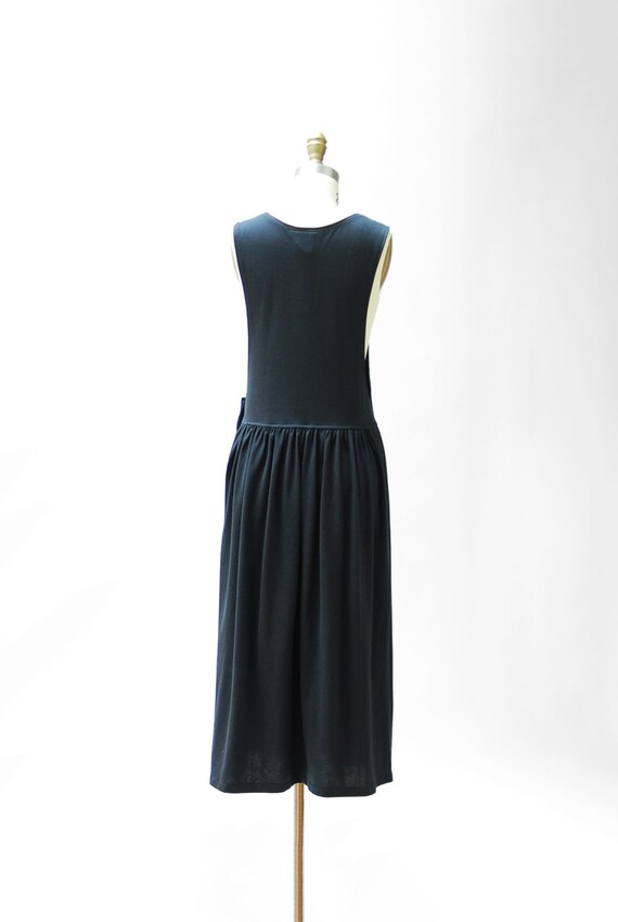 Ll bean top black dress