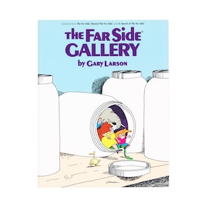 The Far Side Gallery by Gary Larson / vintage 1984 paperback comic anthology book