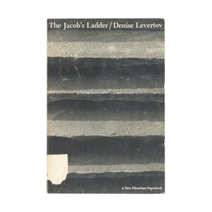 The Jacob's Ladder by Denise Levertov / vintage New Directions paperback poetry book