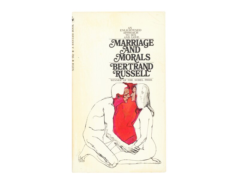 Marriage and Morals by Bertrand Russell / vintage Bantam paperback book imagem 1