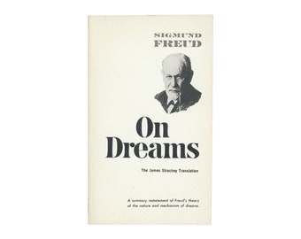 On Dreams by Sigmund Freud / vintage Norton & Company paperback book