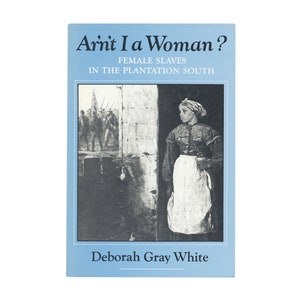 Ar&#39;n&#39;t I a Woman?: Female Slaves in the Plantation South by Deborah Gray White / vintage Norton & Company paperback book