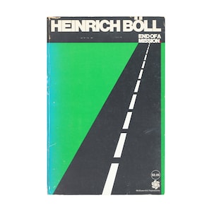 End of a Mission by Heinrich Böll / vintage McGraw-Hill paperback book
