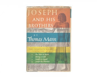 Joseph and His Brothers by Thomas Mann / vintage Alfred A. Knopf hardcover book