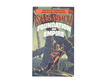 Foundation and Empire by Isaac Asimov / vintage Ballantine paperback book