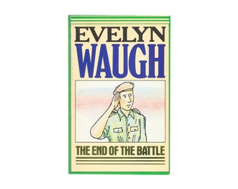The End of the Battle by Evelyn Waugh / vintage Little, Brown paperback book