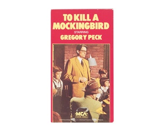 vintage To Kill a Mockingbird VHS video tape