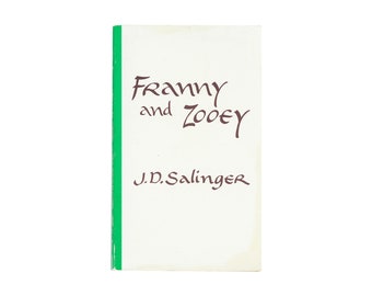 Franny and Zooey by J.D. Salinger / vintage paperback book